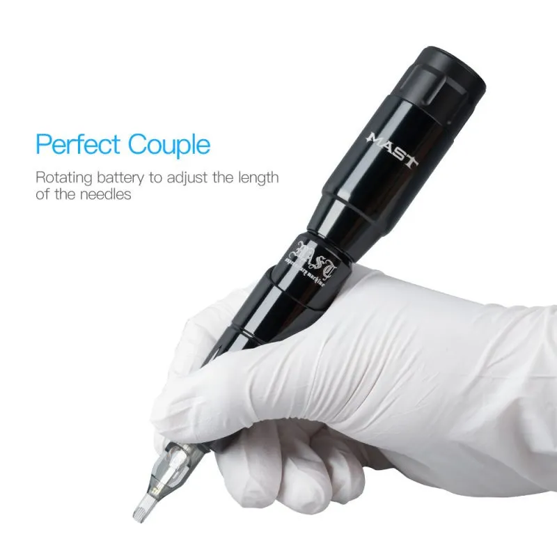 Comparación entre máquina de tatuar pen y máquina rotativa tradicional